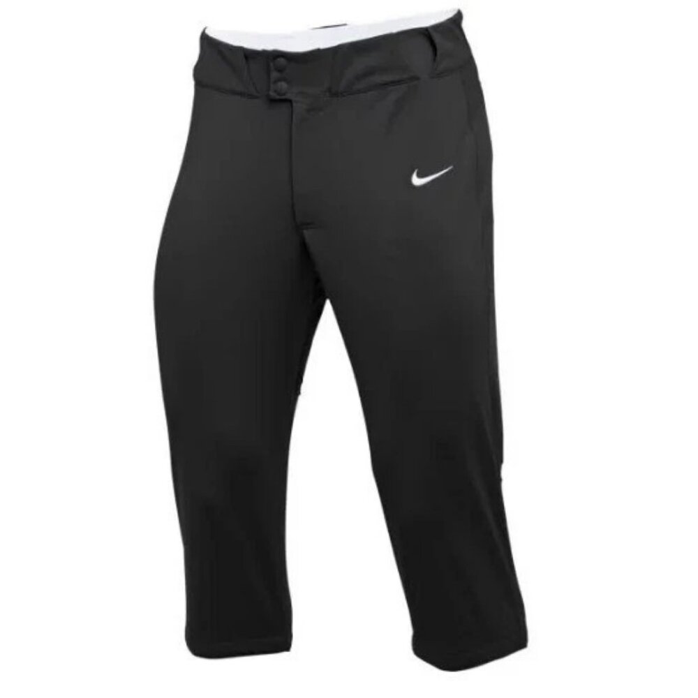 NIKE XXL Stock Vapor Select High Baseball Pant Mens Knicker Style stretch black